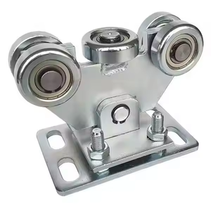 Sistema de hardware de puerta de Granero resistente moderno y resistente, riel deslizante suspendido, kit de hardware de puerta de Granero deslizante monorriel