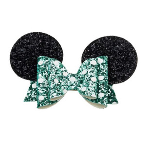 Épingles à cheveux scintillantes pour bébés filles, 1 pièce, minnie, mickey, pince à cheveux - Product Image 6