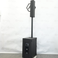 Sistema de Columna de Sonido Accuracy Pro Audio NSC SHARP 210CA, Altavoz de Columna Activo Profesional con Subwoofer