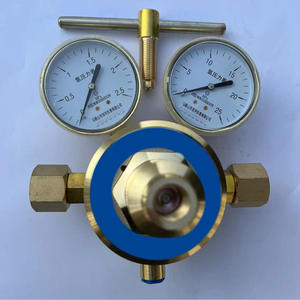 Régulateur de pression d'hydrogène à double manomètre à une seule étape YQJ-11A, vanne de réduction de pression à double manomètre pour pipeline - Product Image 5