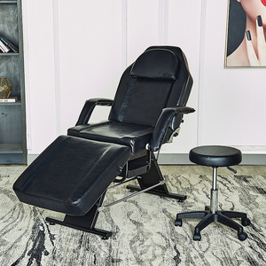 <span class=keywords><strong>Cama</strong></span> de masaje multifunción, silla Facial, <span class=keywords><strong>plegable</strong></span>, ajustable, para SALÓN DE Spa, <span class=keywords><strong>cama</strong></span> de belleza, tatuaje, pestañas, <span class=keywords><strong>cama</strong></span> de belleza/silla con taburete - Product Image 5