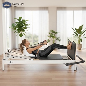 Queenlife 2026 Reformer de Aluminio Blanco Estilo Australiano de Última Tendencia, Máquina de Calidad para Terapia de Core y Cuerpo Srp02-4a 1. - Product Image 2