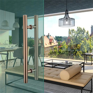 Kit de tiradores <span class=keywords><strong>para</strong></span> puertas corredizas de <span class=keywords><strong>granero</strong></span>, forma ovalada, de acero inoxidable, <span class=keywords><strong>para</strong></span> puertas de <span class=keywords><strong>granero</strong></span> y accesorios de ducha, fuertes y duraderos - Product Image 2