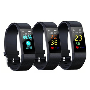 Reloj inteligente Pulsera de seguimiento de actividad física ID115 plus Banda inteligente con monitor de frecuencia cardíaca Rel - Product Image 2
