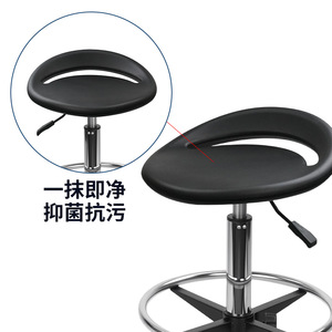 Hewei PU Foam Antistatic <b>Stool</b> Height <b>Adjustable</b> Swivel Industrial Chair Factory Cleanroom Use - Product Image 3
