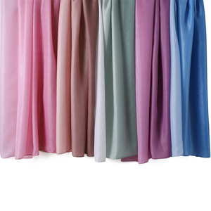 Malaysia Hot Selling Ombre Color <b>Ethnic</b> <b>Bandanas</b> Solid Polyester Gradient Hijab Scarves Shawls for Muslim Women Wholesale - Product Image 4