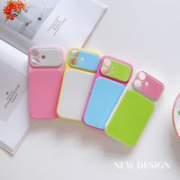 Coque de protection colorée et tendance en acrylique et TPU pour objectif d'appareil photo, transformant instantanément votre iPhone 17 Pro Max