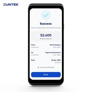 Портативный POS-терминал Android 14.0 Go с поддержкой 4G, Wi-Fi, считывателем карт и принтером - Product Image 1