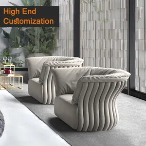 Роскошный угловой итальянский диван из натуральной кожи роскошный бархатный тканевый удобный диван-стул роскошный диван