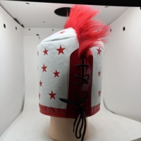 Masque de lutte amusant anti-UV, cagoule confortable pour fêtes et jeux de rôle avec motif unique