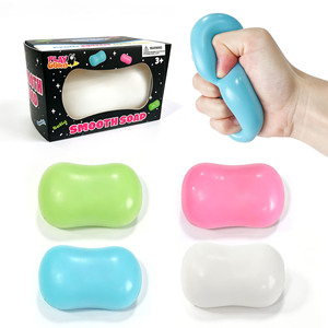 New TPR Soap Squishy Toy Stress Relief Sensory Fidget Toy Soft Mochi Squeeze Toy Fun Kawaii Novelty <b>Gift</b> Wholesale Box Package - Product Image 5