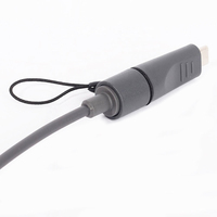 Adaptador Convertidor USB C Macho a DC 5521 Hembra, Resistente al Agua, PD100W, Antipérdida, Reemplazo para Starlink Mini, Venta al Por Mayor