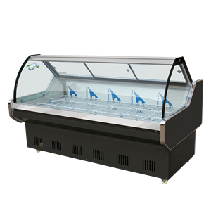 Butcher Equipment Hanging Fresh <strong>Meat</strong> Display Showcase Butchery Display Fridges Fresh Food Cooler Wholesale Factory <strong>Delivery</strong>