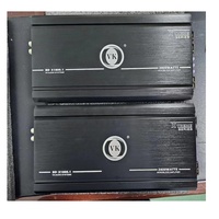 Amplificateur de voiture monoblock VK X1800.1 12V classe D 1800W RMS/3200W Max, crossovers de canal, SNR >100dB, amélioration audio de voiture