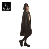 ODM Toute Vente Populaire TV Drama Costume Halloween Vampire Costumes pour Femmes Noir CAPE À CAPUCHE pour Femmes FEMMES TRAITEURS