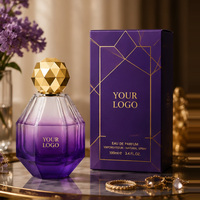 Parfum Personnalisé Longue Durée pour Invités de Mariage, Marque Privée, Flacon 100ml EDP avec Bouchon Doré, Parfum Frais, OEM ODM