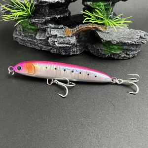 Leurres <span class=keywords><strong>de</strong></span> pêche au crayon <span class=keywords><strong>Stickbait</strong></span> coulant rapide 105mm 40g appâts durs artificiels Wobbler pour <span class=keywords><strong>leurre</strong></span> <span class=keywords><strong>de</strong></span> pêche au thon <span class=keywords><strong>de</strong></span> mer - Product Image 5