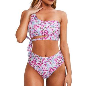 Maillot de bain bikini 2 pièces sexy à imprimé floral, grande taille, séchage rapide, collection été 2025 - Product Image 4