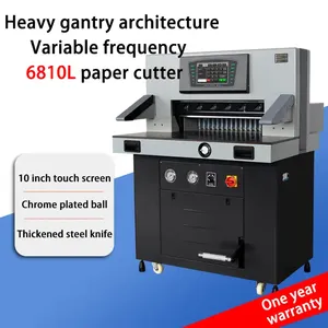 ST-6810L Professional Manufacturer Heavy Duty 680mm <b>Hydraulic</b> Paper <b>Cutter</b> Paper Cutting Machine - Product Image 2