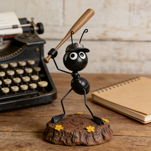 Adorno Decorativo <span class=keywords><strong>de</strong></span> Hormiga <span class=keywords><strong>de</strong></span> Hierro Metálico para Mesa y Jardín, Modelo <span class=keywords><strong>de</strong></span> Decoración Creativa <span class=keywords><strong>de</strong></span> Dibujos Animados - Product Image 2