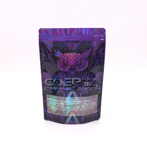 Low MOQ Stand up Pouch Custom Gravure Printed Packaging Ziplock Glossy Smell Proof Matte Mylar Bags OEM ODM - Product Image 1