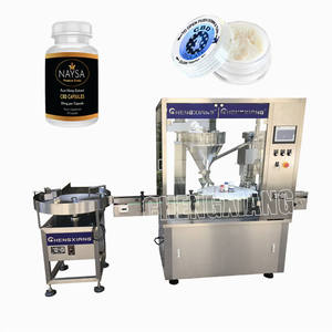 Machine de remplissage automatique de poudre sèche électrique pour bouteilles de qualité alimentaire, corps en acier inoxydable, pompe de précision à haute efficacité, 1 an - Product Image 1