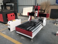 Mini routeur CNC publicitaire CA-6090 CA-3636, machine de gravure 3D sur bois, moteur monobroche 2,2 kW, moteur à roulement NC