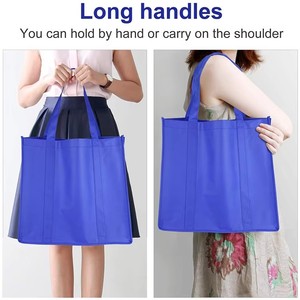 Factory Wholesale Shopping <b>Bag</b> 3D Thick Non-woven Gift <b>Bag</b> Custom Logo Available For Promotional & Commercial Activities - Product Image 3