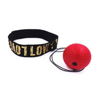 Ballon de boxe réflexe pour entraînement de vitesse et de réflexe, avec barre de spinning pour boxe