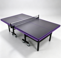 Table de tennis de table pliable en MDF de 18 mm pour l'intérieur, vente en gros du fabricant