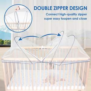 Couverture de lit bébé moustiquaire protection bébé ventilation Anti-moustique anti-insecte Empêcher la propagation des maladies - Product Image 3