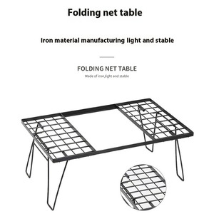 <span class=keywords><strong>Table</strong></span> de camping pliable d'extérieur IGT Free-Style, <span class=keywords><strong>table</strong></span> de barbecue portable pour pique-nique et camping - Product Image 2