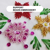 Machine de broderie à tête unique, pour broder les paillettes et les perles