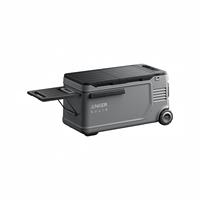 Anker SOLIX EverFrost 2 58L Pendingin Portabel dengan Dua Baterai 61QT, Kulkas Mobil Bebas Es dengan Daya Tahan 3,2 Hari