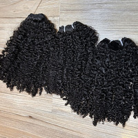 Extensions de cheveux humains Remy bouclés birmans, provenant d'un seul donneur, 10-40 pouces, super double drawn, trame brute, vente en gros
