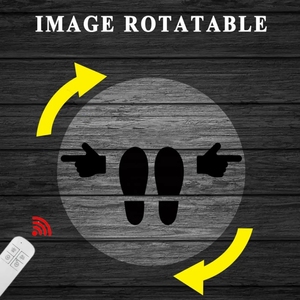 Không thấm nước IP68 <span class=keywords><strong>50</strong></span> Wát biểu tượng tùy chỉnh chiếu ánh sáng đầy đủ màu sắc xoay LED tòa nhà quảng cáo ánh sáng - Product Image 6