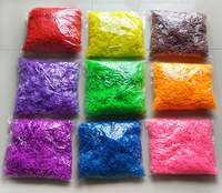 Elastici Colorati per Capelli, Fasce Elastiche per Creazioni Fai-da-Te, Gioielli e Materiale Scolastico, 9 Colori