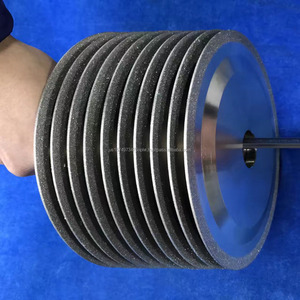 Meule diamantée galvanisée pour l'affûtage des tronçonneuses Al2O3 et SiC Industrial Ceramic Solutions 11V9 meulage de coupe - Product Image 3