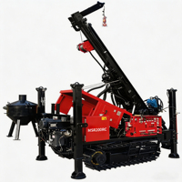 Foreuse RC diesel haute performance avec moteur de boîte de vitesses, mobilité sur chenilles, durable, pour l'exploration par circulation inversée hydraulique