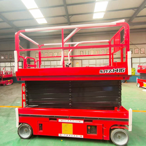 Hydraulic Double Lift <b>Table</b> Scissor Aerial <b>Working</b> Platform Electric Lift Good Price - Product Image 3