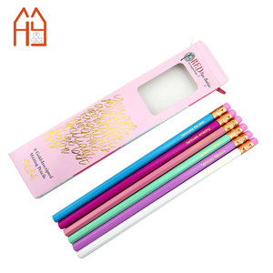 Hộp Bao Bì Bút Chì Vàng Dập Dấu HB - Product Image 2