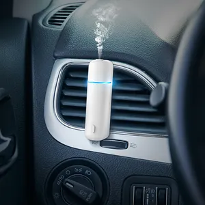 Scanta Diffuser Aroma Dapat Diisi Ulang Portabel, Penyebar Minyak Ultrasonik Aroma Rumah Baru untuk Ventilasi Udara Mini