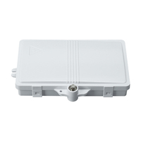 Boîtier de terminaison ODF étanche ABS intérieur à 2 ports Montage de distribution à fibre optique pour FTTH