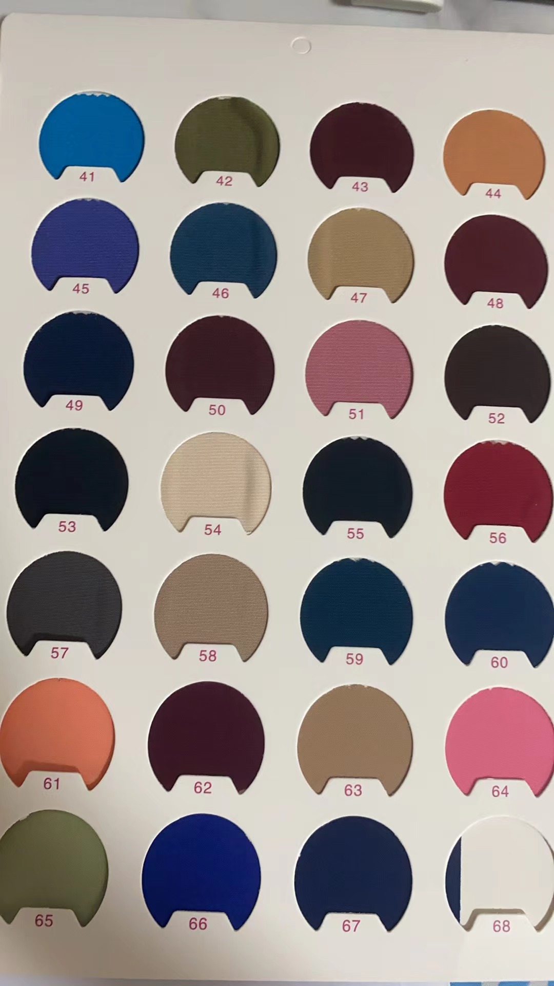 color chart 2