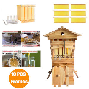 Mini Bijenkorf Bijenkorf 10 X Auto Honingframes Huis Super Broed Fir Box - Product Image 6