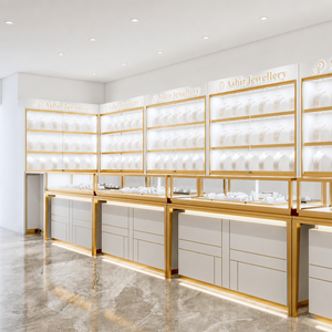 Muebles de Lujo Personalizados para Tiendas de Relojes, Exhibidores para Salas de Exhibición, Diseño de Interiores para Joyerías, Mostrador de Vidrio para Exhibición de Joyas - Product Image 6