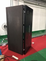 P10 320x160mm modul layar LED tahan air luar ruangan dinding Video iklan HD dengan peringkat IP65 untuk animasi