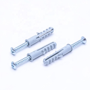 FSCAT résistant aux chocs <span class=keywords><strong>béton</strong></span> robuste six angles en plastique pôle mur ancre tête de requin type expansion bouchon ancre en plastique - Product Image 5