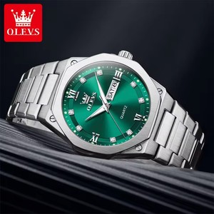   Relojes de Lujo Originales 3736 para Hombre, Reloj Deportivo de Cuarzo, Resistente al Agua, Luminoso, con Fecha y Día de la Semana, Caja de Regalo 2026 - Product Image 4