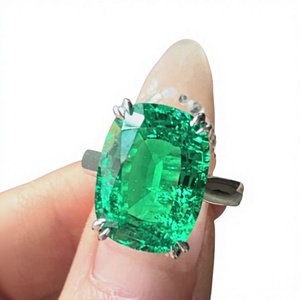Anillo de Diamante Cultivado en Laboratorio de Plata de Ley 925 de la Mejor Calidad para Mujer, Anillo de Compromiso de Lujo, Anillo de Boda Elegante, Joyería Fina - Product Image 1